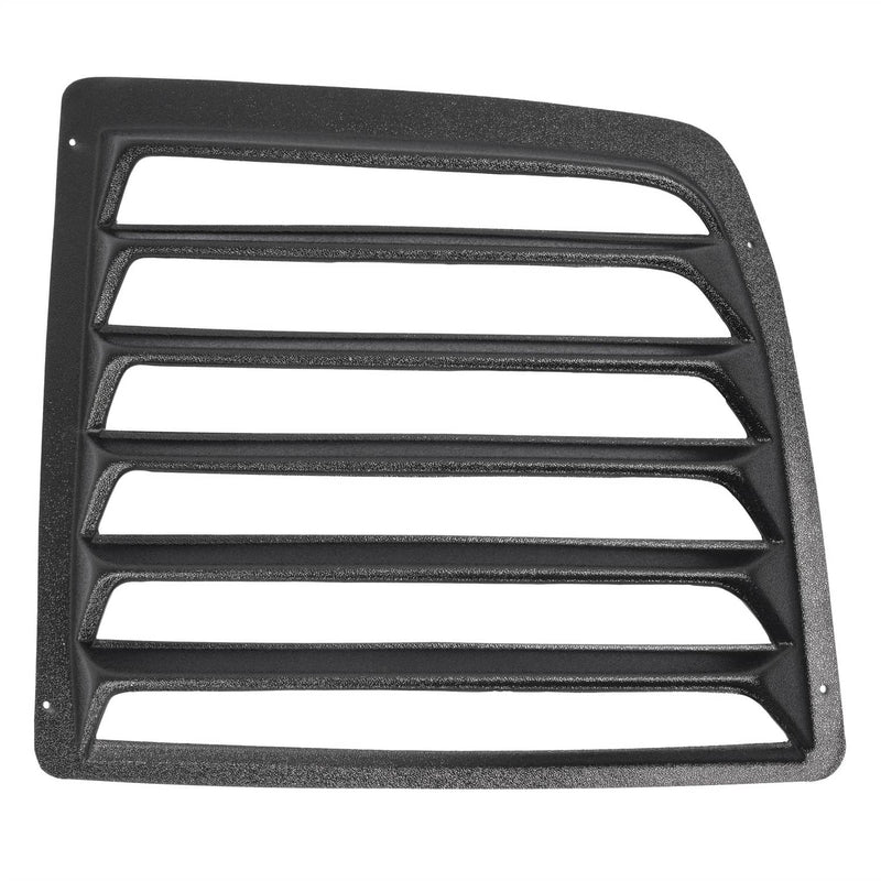 DURAFORCE Rear Window Louver for Chevy Express And for GMC Savana Van 1997-2017 Set Of 2