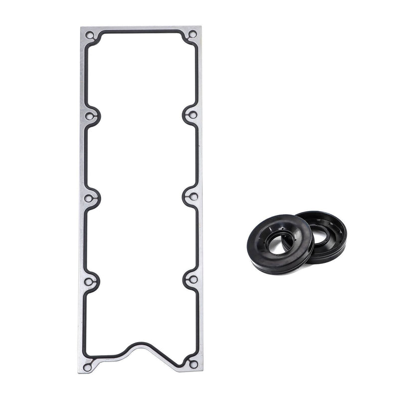 Valley Pan Gasket Seal Plate Kit LS1 LS2 5.3 6.0L for LS Gen Knock Sensor