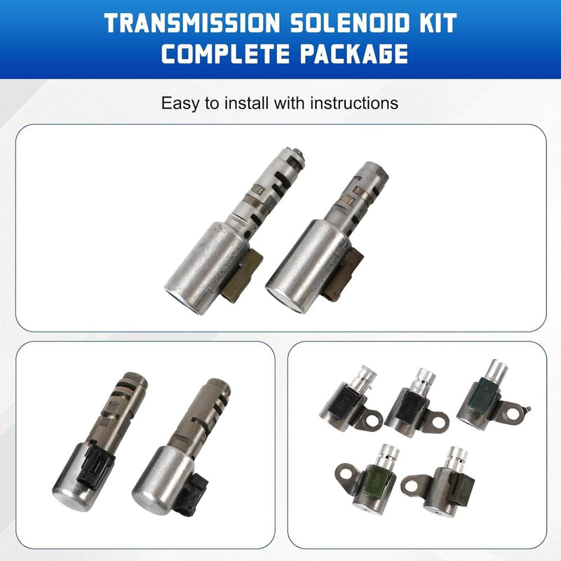 Transmission Solenoid Kit for Toyota Lexus A761E A960E AB60F AB60E 2005-21