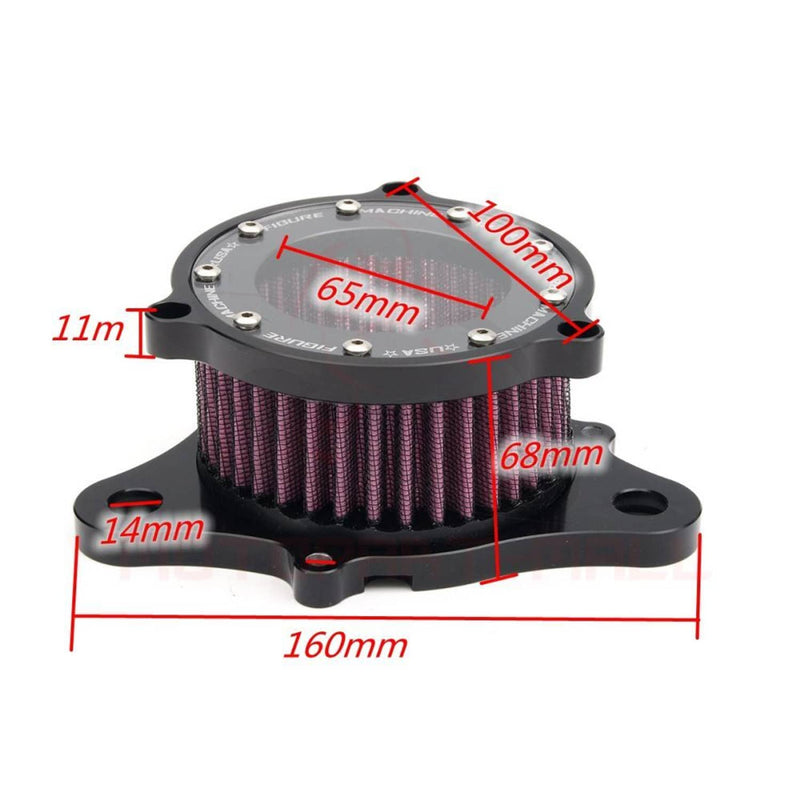 Air Cleaner Intake Filter Kit Fits for Harley Sportster 883 1200 1988-2024