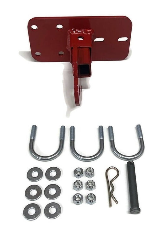 DURAFORCE Heavy Duty Trailer Hitch Receiver for Ferris ZTR Lawn Mower 3 Tube Bumper