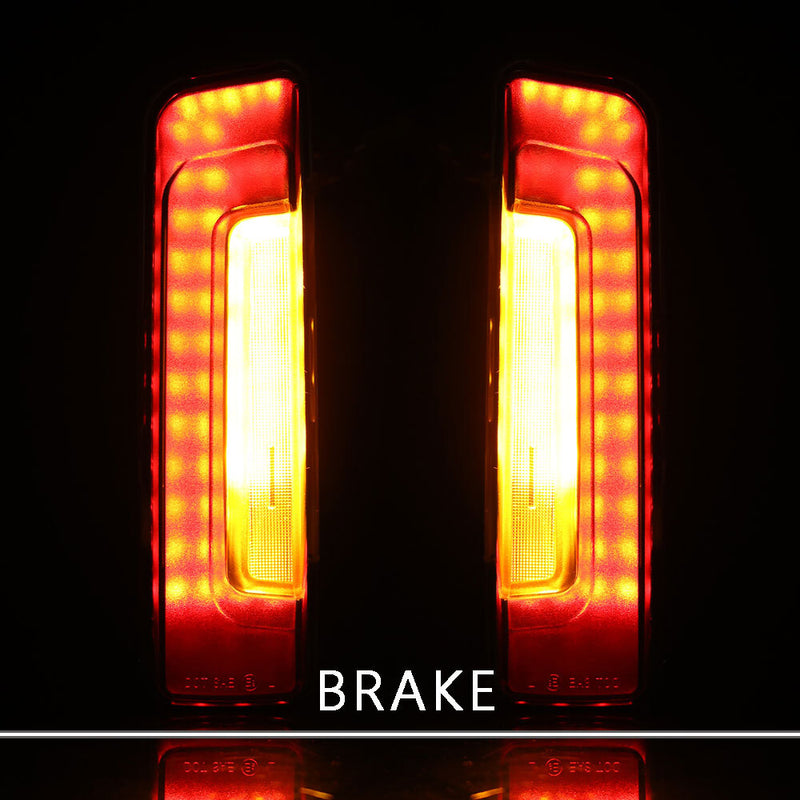 Smoked LED Rear Fender Tail Light for 2024 2025 Harley Road Glide Street Glide