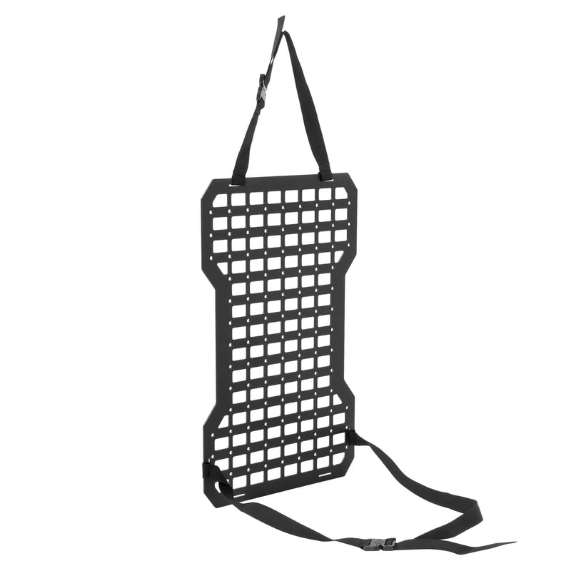 DURAFORCE Versatile Tactical Rigid Molle Insert Panel for Car Seat Back Storage Gun Rack