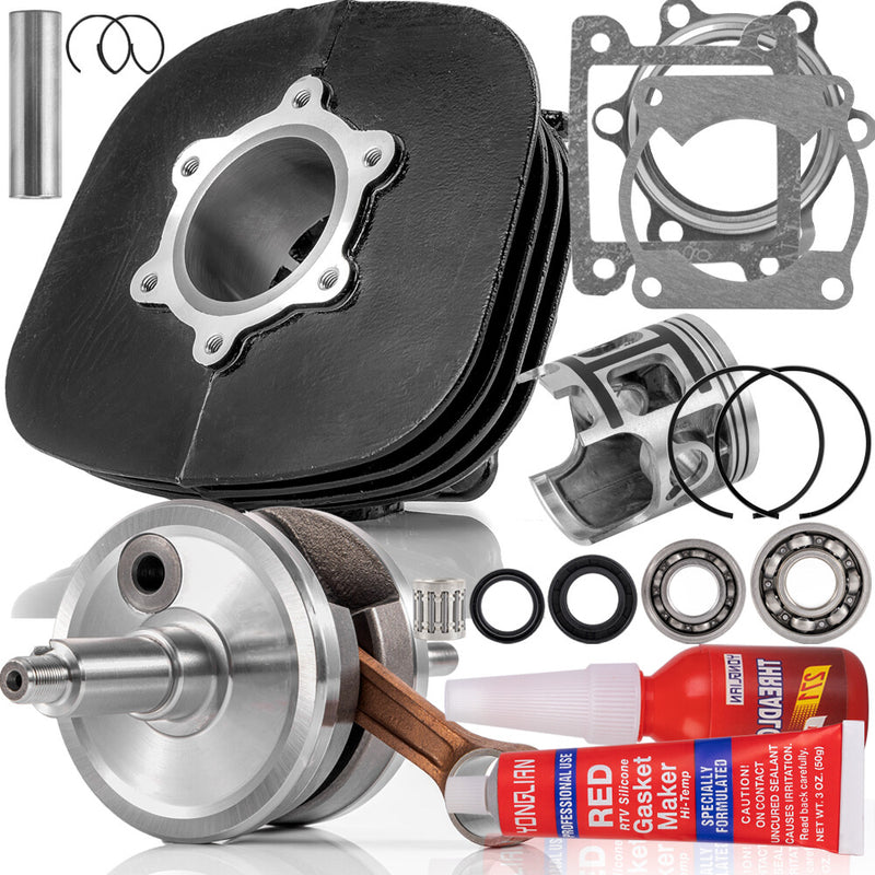 Cylinder Piston Crank Motor Rebuild Gasket Kit for Yamaha Blaster 200 1988-06