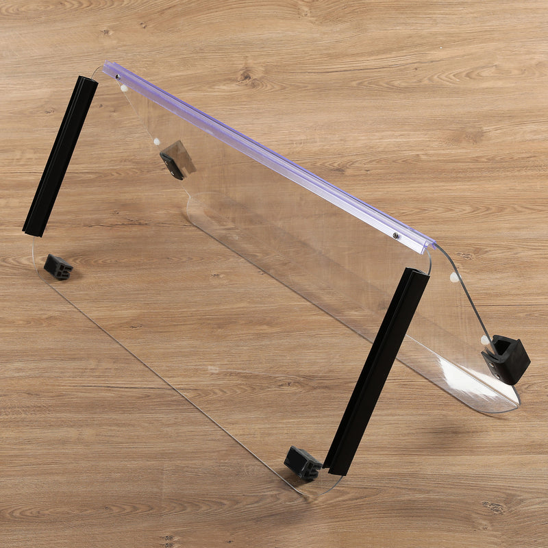 Clear Folding Windshield Windscreen for Yamaha G2 G9 1985-1995 Cart