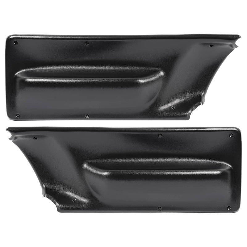 DURAFORCE Door Panel Inserts for VW Volkswagen Beetle 2003-2010 Black Left And Right Pair