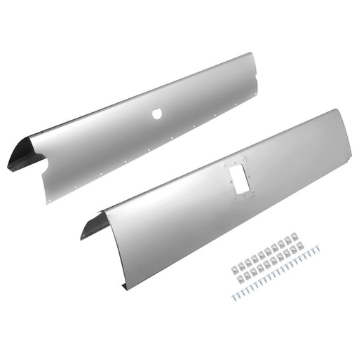 DURAFORCE Main Gear Leg Fairing LH+RH for Cessna 182Q 182R Aluminum Polishing Silvery