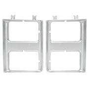 DURAFORCE Headlight Doors Bezels for Chevy GMC C K Series 1985-1987 Driver Passenger RH LH