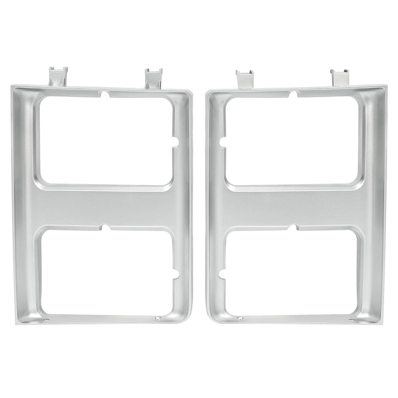 DURAFORCE Headlight Doors Bezels for Chevy GMC C K Series 1985-1987 Driver Passenger RH LH
