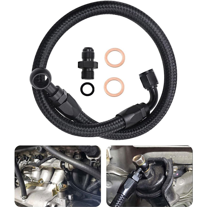 Braided Fuel Line for Honda Civic Acura Integra D15 D16 B16A B18C EG EK DC2