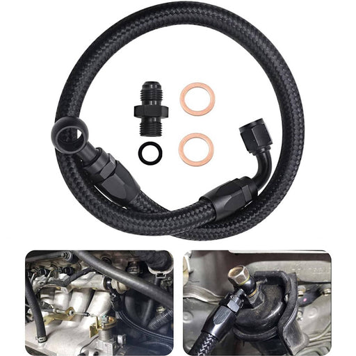 DURAFORCE Braided Fuel Line for Honda Civic Acura Integra D15 D16 B16A B18C EG EK DC2