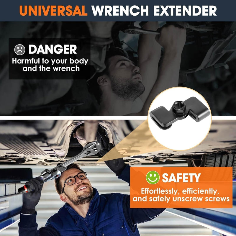 1/2 Drive 13.5 Inch Wrench Extender Tool Bar Set Wrench Extension