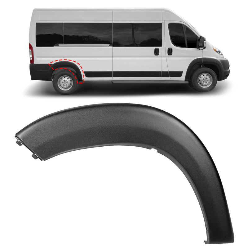 Rear Right Wheel Fender Flare Trim Molding for Ram ProMaster 2019-22 1500-3500