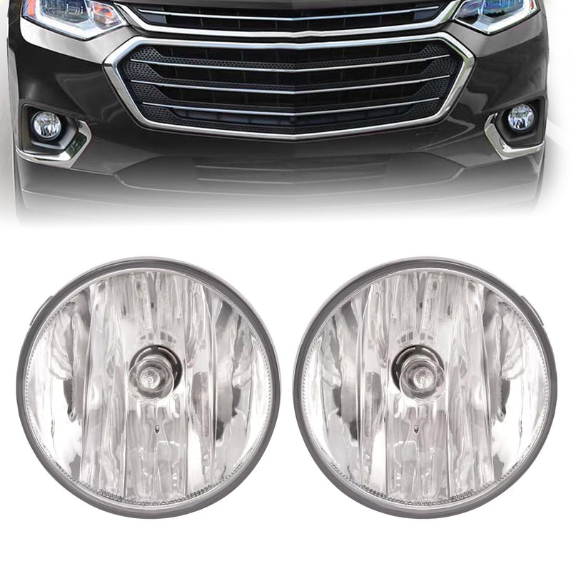 Fog Lamps With Bulbs for Chevrolet Traverse 2018-2021 Spark 2016-2022 Pair