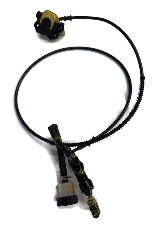 DURAFORCE Master Cylinder and Rear Disc Brake Caliper for Coleman 196CC 6.5HP Go Kart Cart
