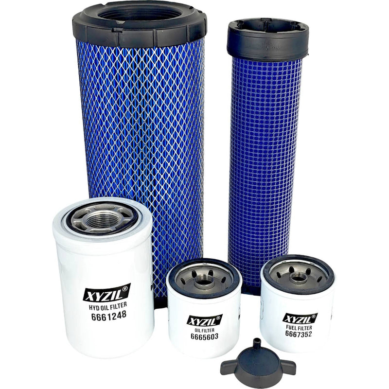 DURAFORCE Maintenance Filter Kit for Bobcat Skid Steer Loader 864 873 863 883
