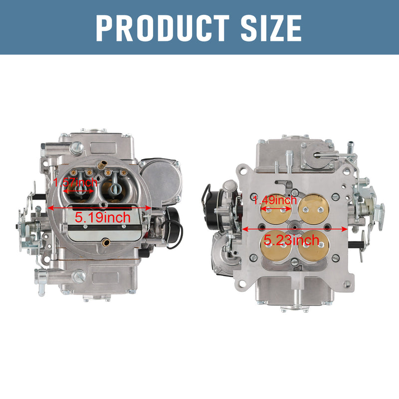 FR-80457SA 4 Barrel 600 CFM Street Warrior Electric Choke Polished