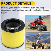 DURAFORCE Air Filter for Honda Rancher 350 400 Foreman 450 Fourtrax 300 1992-2000