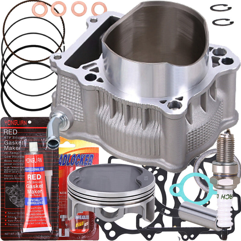 12.3:1 Cylinder Piston Gasket Top End Kit for Suzuki LTZ400 03-14 DRZ400 00-05