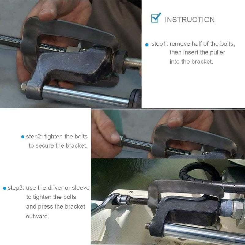 Bracket Puller Front Mount Hydraulic Steering Cylinder Seal for Seastar