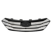 DURAFORCE Front Upper Lower Bumper Grille Set for Hyundai Santa Fe Sport 2013-2016