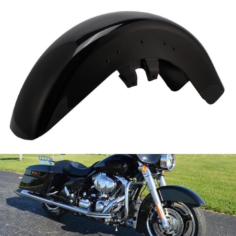 Front Fender for Harley Touring Road King Street Glide 1989-2013 Vivid Black