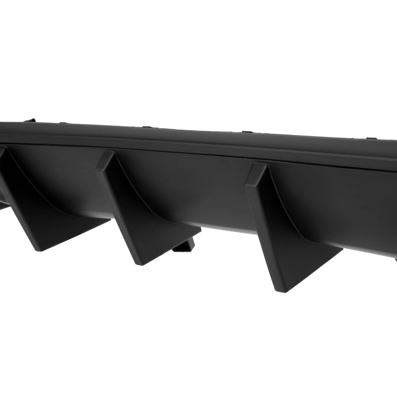 DURAFORCE Rear Shark Fin Diffuser Matte Black for Dodge Durango 2011-2025