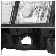 DURAFORCE Clear Lens Tail Lights For Ford Mustang 1999-2004 Rear Brake Lamps Left Right