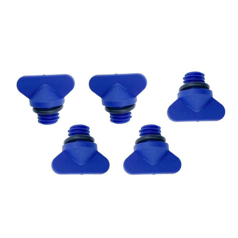 8M2000874 Block Drain Blue Plug Kit for Mercruiser 22-806608A1 Manifold 5Pcs