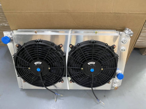 DURAFORCE 3Row Aluminum Radiator w/Fan Shroud for Chevy S10 Blazer Corvette V8
