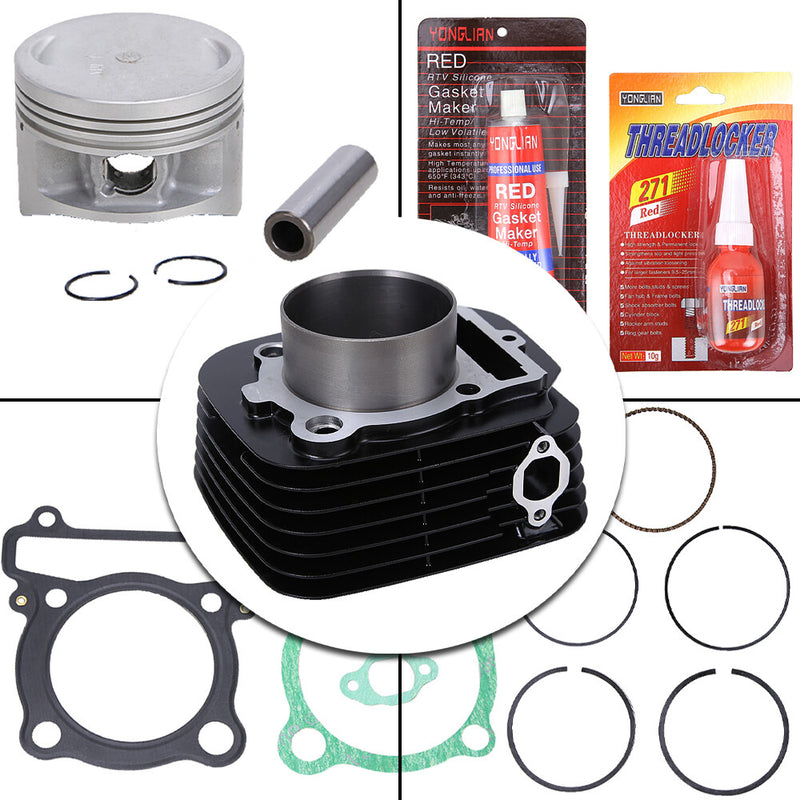 YFM350X Top End Kit Cylinder Piston Gasket for Yamaha Warrior 350 1987-2004