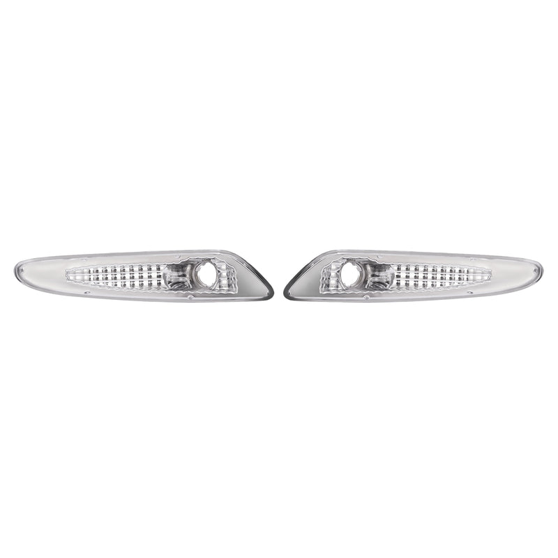 Clear Bumper Side Marker Lights for Mercedes Benz R230 SL Class 2003-2006 Pair