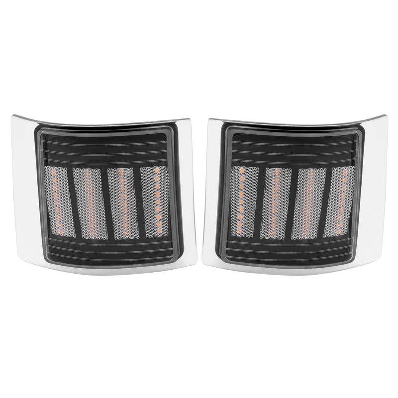 DURAFORCE Sequential Corner Side Marker Lights for Chevy C/K 1500 2500 3500 94-98 Set