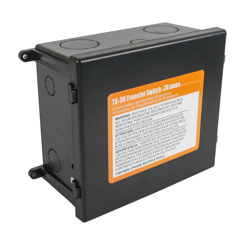 TS-30 30 Amp Automatic Transfer Switch for Inverter Shore Power Generators