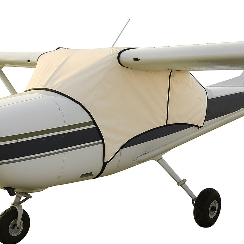 Aircraft Cabin Cover White Windshield for Cessna 150 152 Canvas
