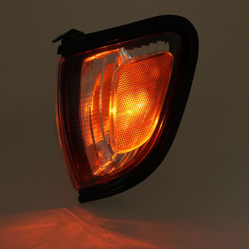 Corner Light Assembly with Black Trim for Toyota Tacoma 2001-2004 Left Side