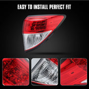 DURAFORCE Rear Tail Light Brake Lamp Assembly Right Side for Honda HRV HR-V 2016-2018