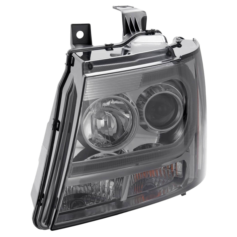 DURAFORCE Headlights for Avalanche Suburban Tahoe 2007-2014 LED Bar LH RH Projector