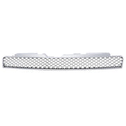 DURAFORCE Chrome Mesh Front Upper Lower Bumper Grille for Chevy Impala Limited 2006-2016
