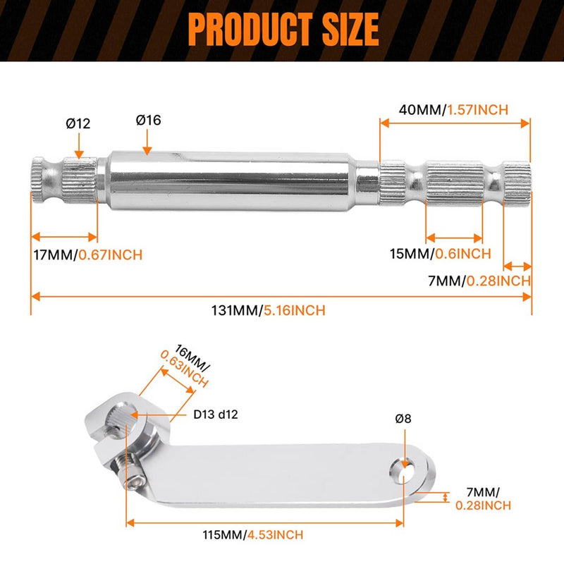 Inner Shift Shifter Arm Rod Lever & Shaft for Harley Touring FLHT 1984-2016