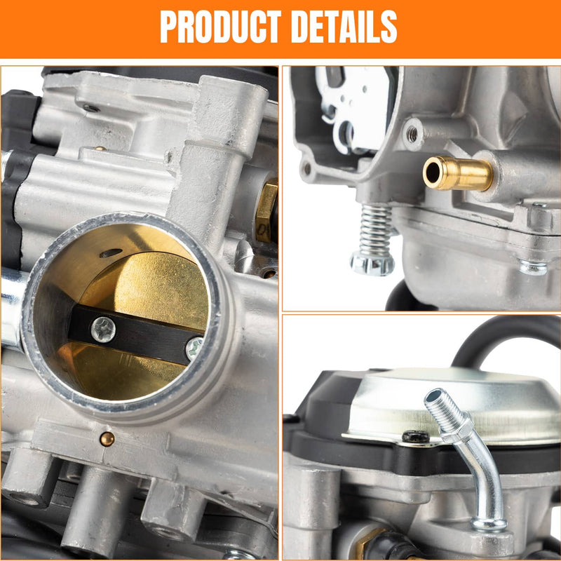 DURAFORCE Carburetor Carb 4KB-14901-20-00 4KB-14901-21-00 4KB-14901-10-00 for Yamaha ATV