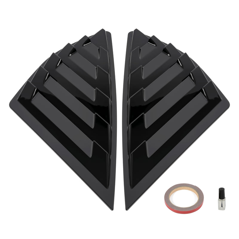 Side Quarter Window Louver Cover Scoop Vent for Ford Mondeo Fusion 2013-2020