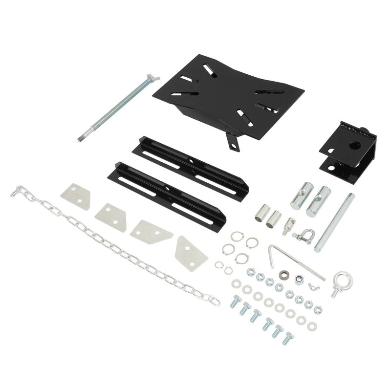 Transmission Floor Jack Adapter 1100lbs Capacity for Repair Tool Black Silvery