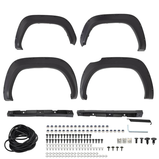 DURAFORCE Front Rear Left Right Wheel Fender Flares for Toyota Tacoma 2016-2023