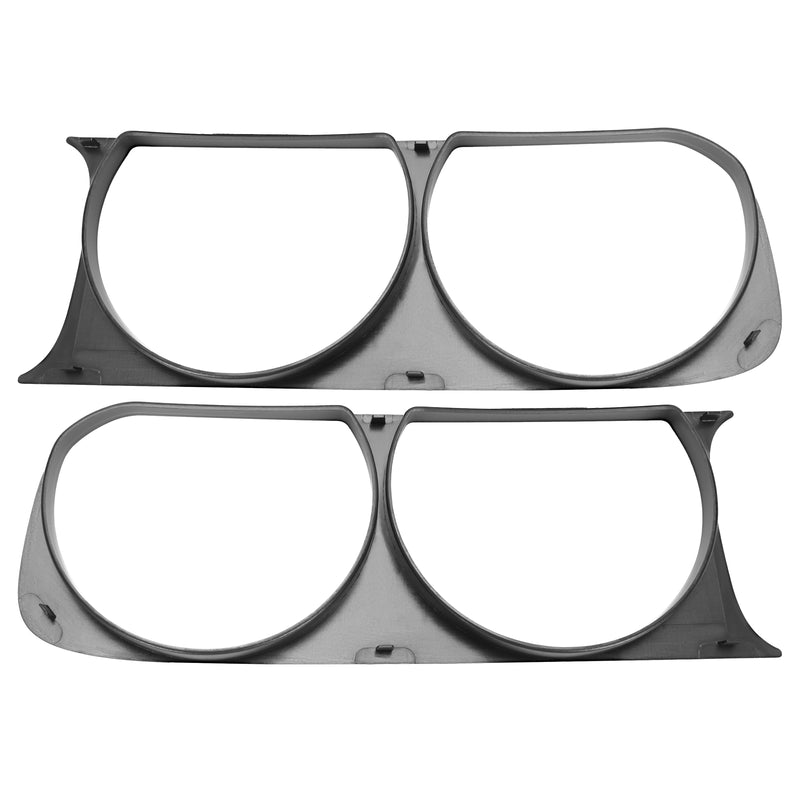 Headlight Bezel for Dodge Challenger 2008-2014 Left and Right Side Set of 2
