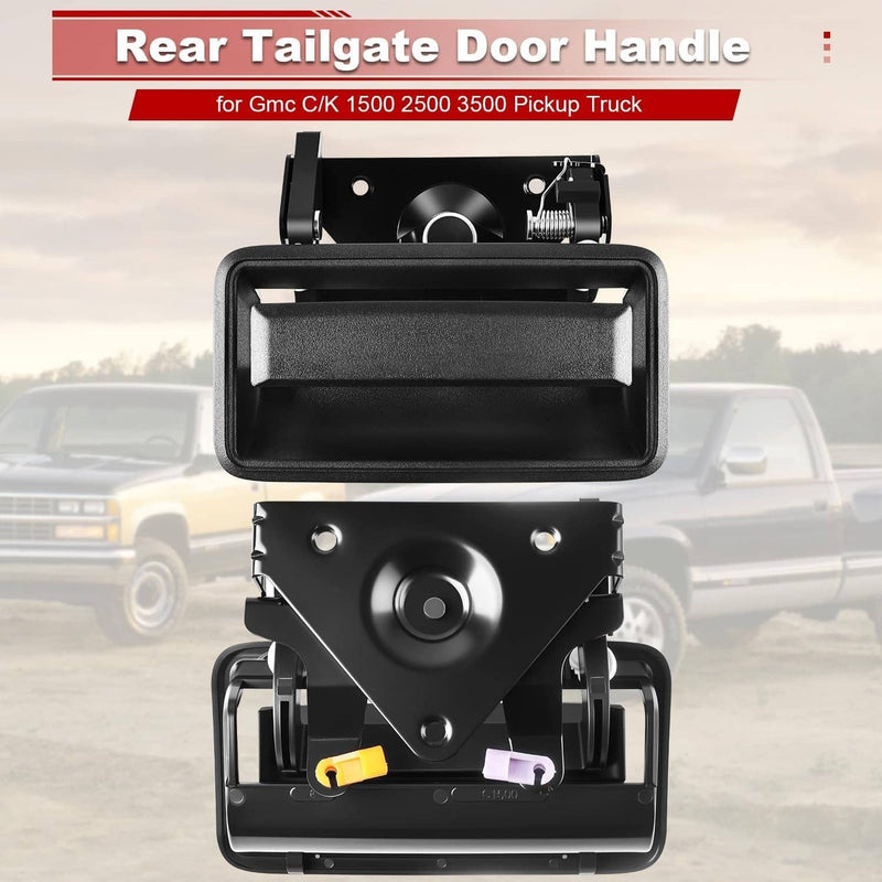 Tailgate Handle and Bezel for Chevy Silverado C/K C1500 C2500 C3500 1988-1998