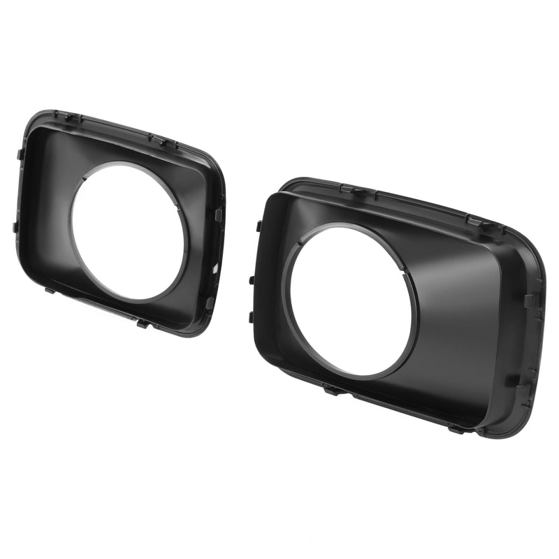 Fog Light Trim Cover for Honda Pilot 2009 2010 2011 Black Driver & Passenger