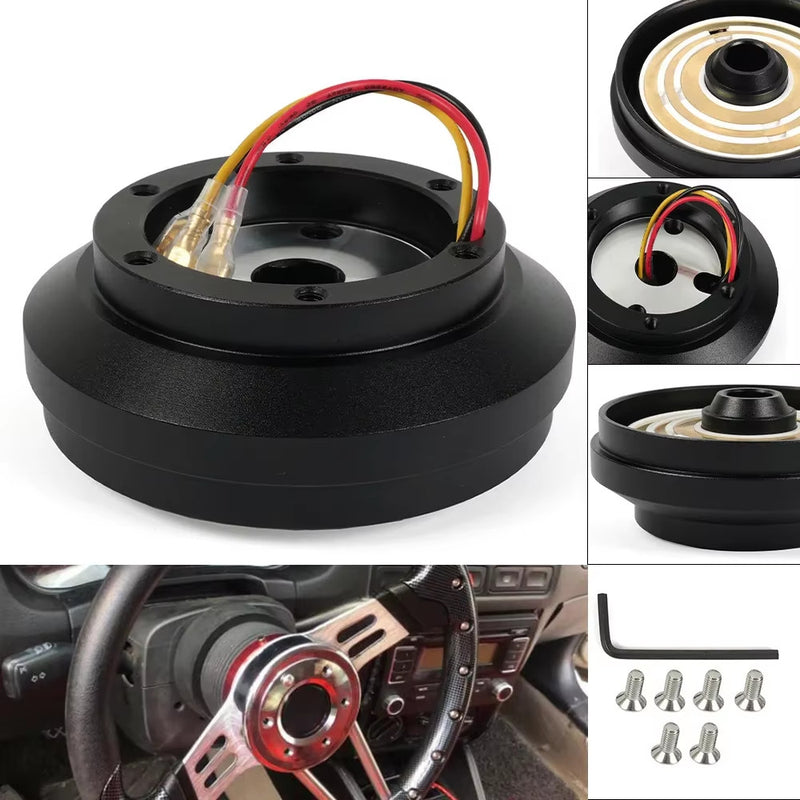 Steering Wheel 6-Hole Short Thin Hub Adapter Kit 174H for Ford Mustang 84-04