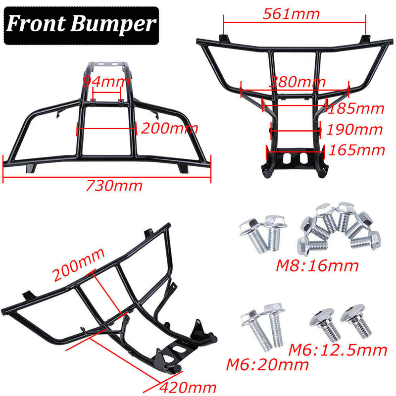 Front Luggage Rack Carrier Bumper for Honda Recon TRX250 TE TM 05-Up 2x4 ES