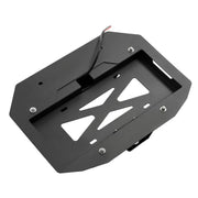 DURAFORCE Spare Tire License Plate With Third Brake Light for Jeep Wrangler JK 2007-2018